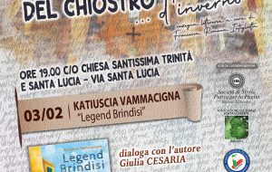 “Legend Brindisi”, storie di migrazione e accoglienza nella Rassegna del Chiostro d’Inverno