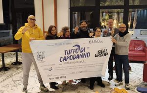 Tuffo di Capodanno 2026 : consegnati €6.050 della Raccolta Fondi alla Asd “Mattia Passante”
