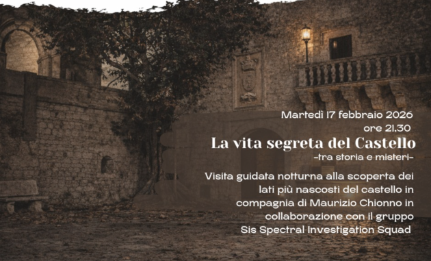 Il Castello di Carovigno apre le porte per una visita guidata notturna