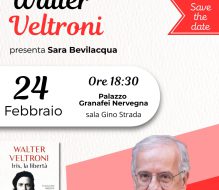 EVENTO RINVIATO PER MOTIVI DI SALUTE: Walter Veltroni presenta a Brindisi il libro “Iris, la libertà”