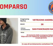 Proseguono le ricerche del 26enne scomparso a San Pancrazio Salentino