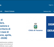 Online il nuovo sito istituzionale del Comune di Fasano