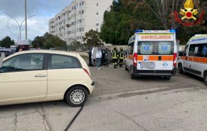 Incidente nel quartiere Bozzano, due feriti