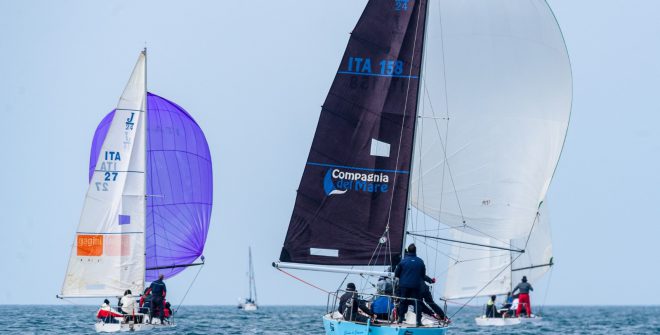 La Flotta pugliese J24 alla tappa brindisina del Campionato Zonale 2026