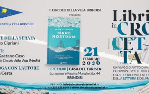 Circolo della Vela – Rassegna “Libri in crocetta”: sabato appuntamento con Lorenzo Cipriani, autore del libro “Mare Nostrum”