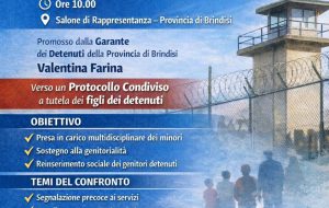 Tutela dei figli dei detenuti: martedì 17 febbraio incontro interistituzionale in Provincia