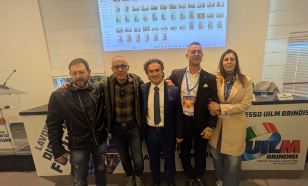 Industria e lavoro a Brindisi, la UILM apre una nuova fase: Maurizio Flore Segretario Generale