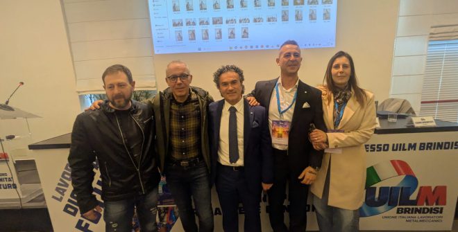 Industria e lavoro a Brindisi, la UILM apre una nuova fase: Maurizio Flore Segretario Generale