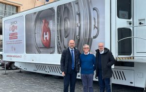Screening gratuito cardiovascolare: da oggi al 29 marzo il Jumbo truck della Banca del Cuore in piazza Vittorio Emanuele II