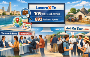Centri per l’impiego di Brindisi e provincia: 109 annunci di lavoro e 692 figure ricercate sul portale regionale “LavoroXTe”
