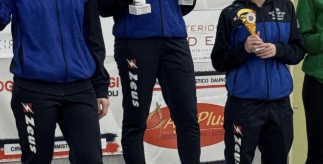 Lame Azzurre “maestri Zumbo” protagoniste al Campionato Regionale Gold di Foggia: successi, podi e qualificazioni nazionali