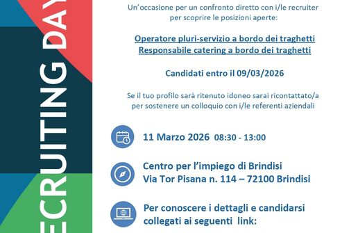 Ligabue Recruiting Day: lavora anche tu a bordo dei traghetti
