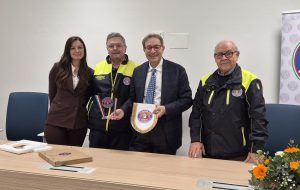 Il Prefetto Aprea visita il Coordinamento provinciale del volontariato di Protezione civile