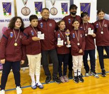 Circolo della scherma Brindisi: Zwannah Richards e Carola Ruggio conquistano il titolo di campioni regionali