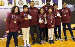 Circolo della scherma Brindisi: Zwannah Richards e Carola Ruggio conquistano il titolo di campioni regionali