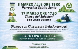 Raccolta differenziata: oggi incontro con i cittadini del Quartiere Sant’Angelo