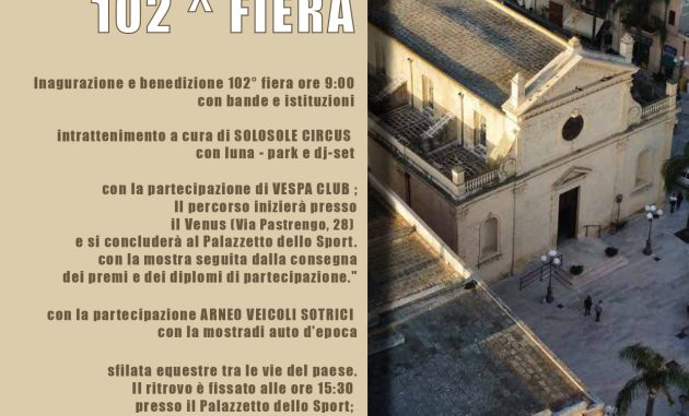 San Donaci, torna la Fiera di San Vincenzo Ferrer: il 3 maggio la 102ª edizione tra tradizione e spettacolo