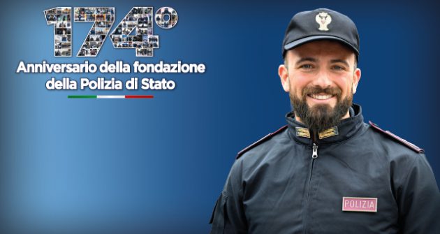 Sabato 10 aprile Brindisi celebra il 174° Anniversario dalla fondazione della Polizia di Stato