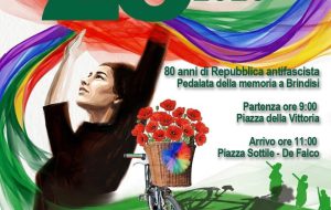 25 Aprile: torna a Brindisi la pedalata “Resistere, pedalare, resistere”: memoria, sport e partecipazione