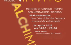 Tenute Rubino: oggi l’inaugurazione di “MEMORIE DI TANNINO | Tempo, sedimentazione, ricordo” di Riccardo Masini