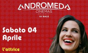 Sabato 4 Aprile l’attrice Giulia Vecchio incontra il pubblico all’Andromeda Cinemas di Brindisi