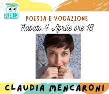 Poesia e voce, incontro con Claudia Mencaroni alla libreria Pupilla
