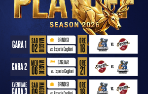 Serie B, scattano i playoff: sabato 2 maggio Dinamo-Esperia Cagliari