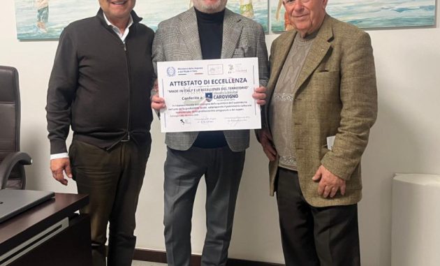 Dal Ministero delle Imprese un attestato di eccellenza al Consorzio Albergatori di Carovigno