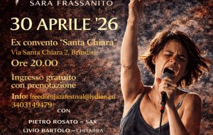 Brindisi: giovedì serata Jazz e beneficenza con Fija e l’Aps Batti un colpo