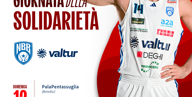 Domenica 12 aprile “La Giornata della Solidarietà 2026” con Avis Comunale di Brindisi & Valtur