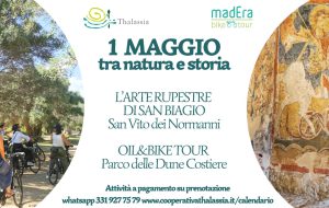 Primo Maggio della Coop Thalassia tra natura e storia: dall’arte rupestre ai sentieri dell’“oro verde”