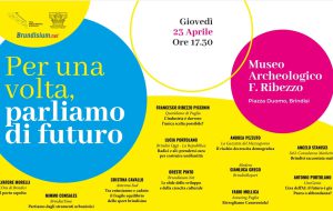 Per una volta, parliamo di futuro: giovedì 23 aprile al Museo Ribezzo un talk pubblico su Brindisi, le sue sfide e le sue visioni