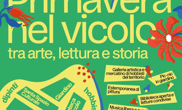 “Primavera nel Vicolo”: arte, lettura e socialità nel cuore del centro storico di Brindisi
