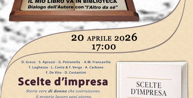 Al Mediaporto di Brindisi la presentazione del libro “Scelte d’Impresa. Storie vere di Donne che costruiscono il proprio lavoro ogni giorno”