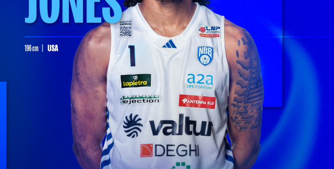 L’ala Tajion Jones è il nuovo americano della Valtur Brindisi