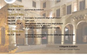 Brindisi torna capitale dei classici: al via la quinta edizione del Certamen Brundisinum