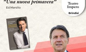 Giovedì 30 Aprile Giuseppe Conte presenta a Brindisi il suo libro “Una nuova primavera”