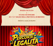 Percorsi di legalità: in scena con la Polizia di Stato di Brindisi