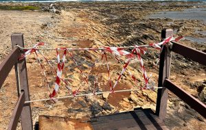 Stanziati 55 mila euro per il ripristino della passerella pedonale a Punta del Serrone