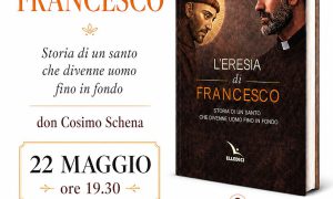 Boom editoriale per don Cosimo Schena: “L’eresia di Francesco” esaurisce 4mila copie in quattro giorni