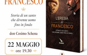 Boom editoriale per don Cosimo Schena: “L’eresia di Francesco” esaurisce 4mila copie in quattro giorni