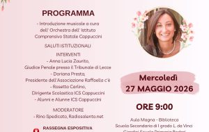 Brindisi, i giardini della Rodari intitolati a Raffaella Presta: una giornata contro la violenza di genere