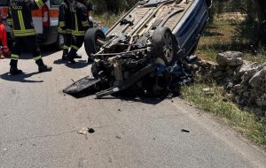 Incidente sulla Francavilla Fontana–Villa Castelli: intervengono Vigili del Fuoco e 118