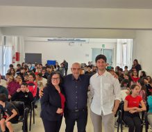Vincenzo Pugliese racconta la biodiversità agli studenti della Leonardo Da Vinci