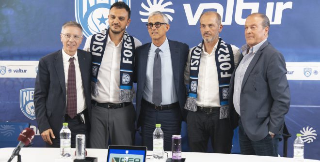 Valtur Brindisi: presentati il DS Giulio Iozzelli e coach Nicola Brienza: “Grazie Brindisi, ora vogliamo un gruppo forte e coeso”