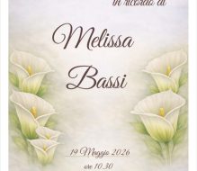 “Ricordando Melissa”: il 19 maggio a Brindisi una giornata di memoria, inclusione e solidarietà