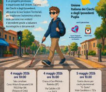 “La carovana dell’autonomia urbana” fa tappa a Brindisi: innovazione e inclusione per le persone con disabilità visiva