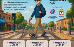 “La carovana dell’autonomia urbana” fa tappa a Brindisi: innovazione e inclusione per le persone con disabilità visiva