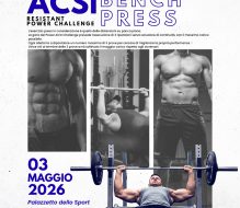 A San Donaci tutta l’energia dell’ACSI Bench Press – Resistant Power Challenge