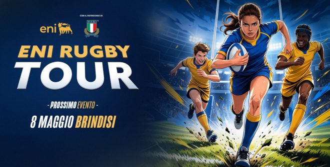 A Brindisi la seconda tappa dell’Eni Rugby Tour